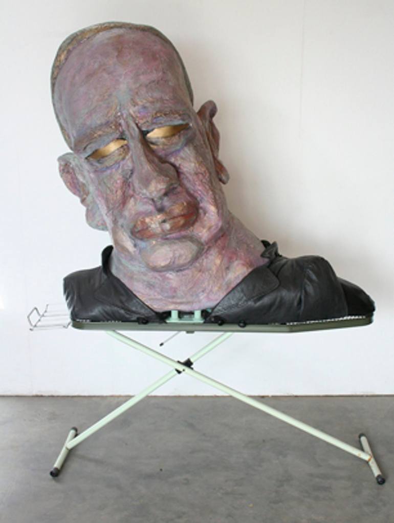 Original Fine Art Abstract Sculpture by Eveline Duyl Van