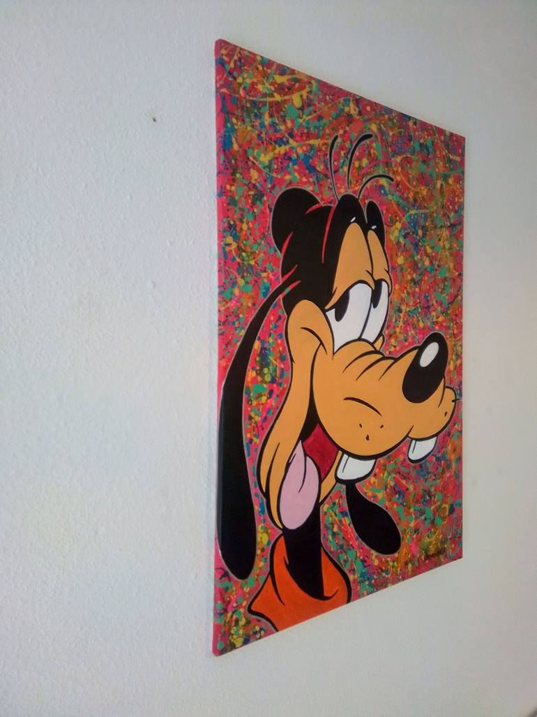 Original Contemporary Cartoon Painting by Kasai Massana 