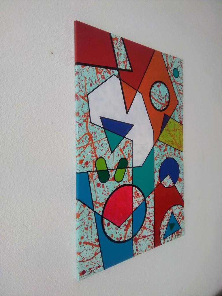 Original Abstract Painting by Kasai Massana 