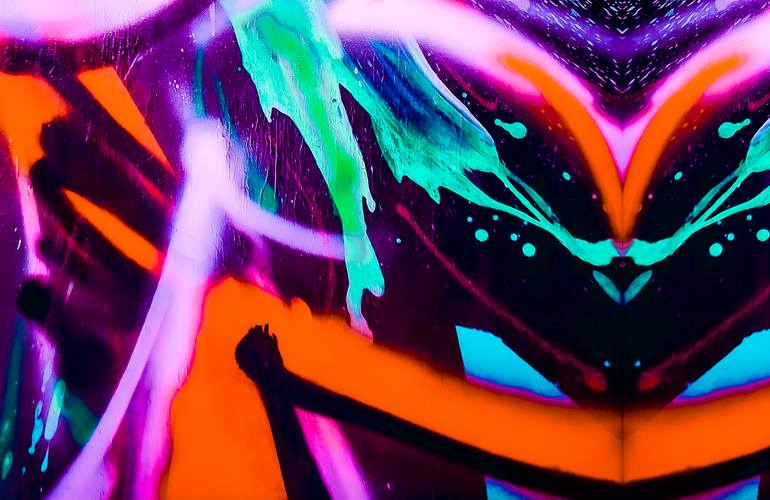 Original Abstract Expressionism Abstract Mixed Media by Kasai Massana 