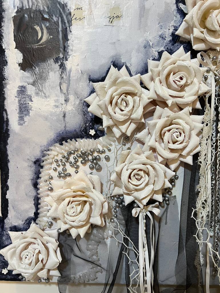 Original Abstract Fashion Collage by Janka Gal