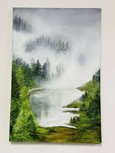 Original Landscape Paintings by Alishba Imran