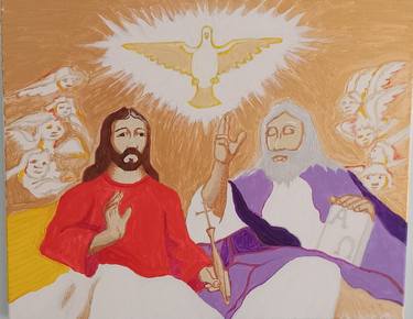 Print of Religious Paintings by Greg Duva