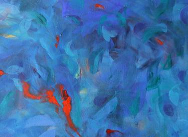 Original Fine Art Abstract Paintings by SARA Aref