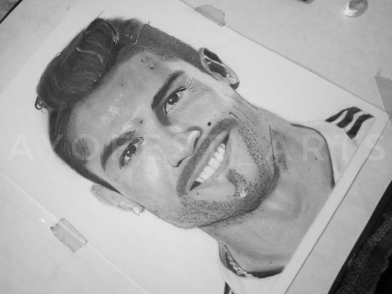 Original Realism People Drawing by Ayodeji Iyiola