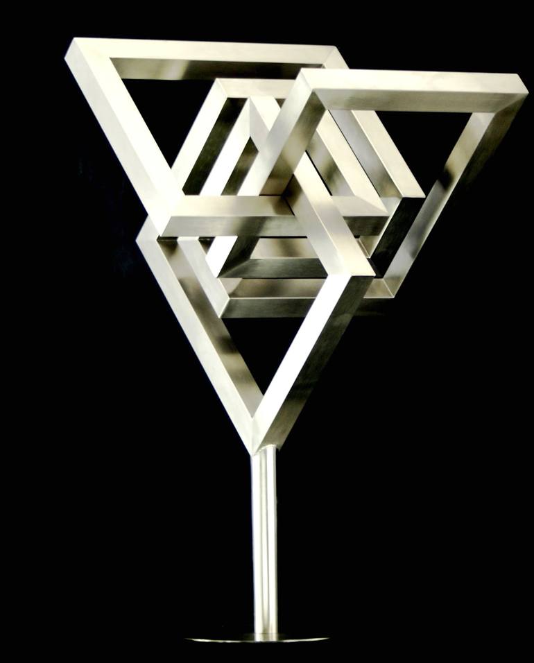 Original Geometric Sculpture by W A Stanggaßinger