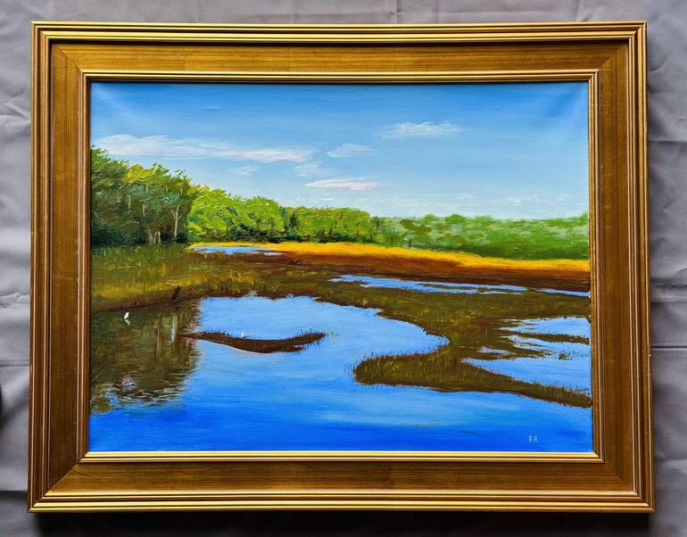 Original Contemporary Landscape Painting by Edward Rosenfeld