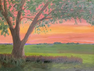 Original Fine Art Landscape Paintings by Edward Rosenfeld