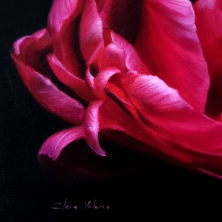 Original Floral Painting by Elena Valerie