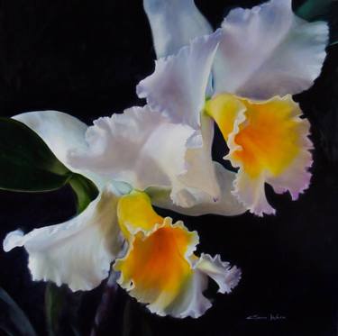 Original Fine Art Floral Paintings by Elena Valerie