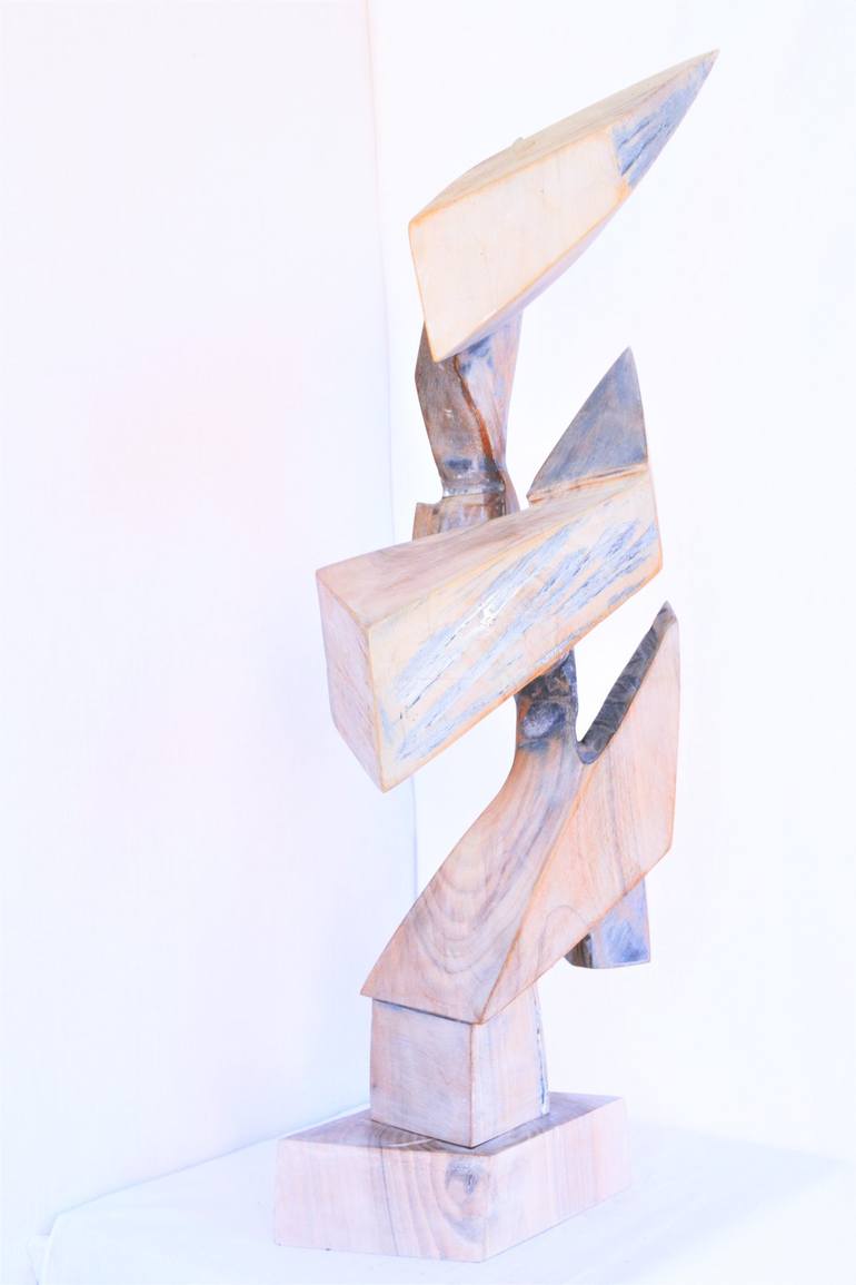 Original Abstract Expressionism Nature Sculpture by Dan Jula