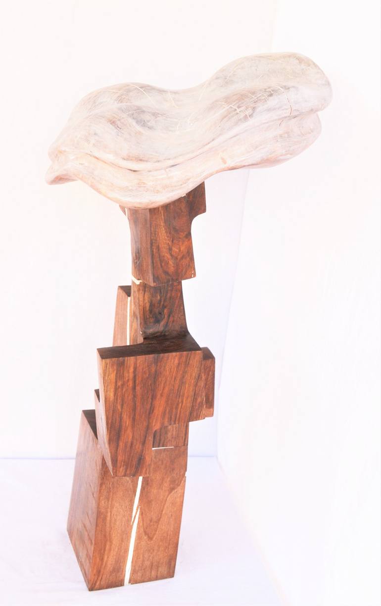 Original Abstract Expressionism Nature Sculpture by Dan Jula