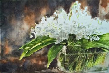 Print of Fine Art Floral Paintings by Elzbieta Gribova