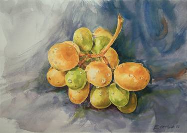 Original Contemporary Food Paintings by Elzbieta Gribova