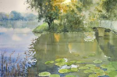 Original Nature Paintings by Elzbieta Gribova