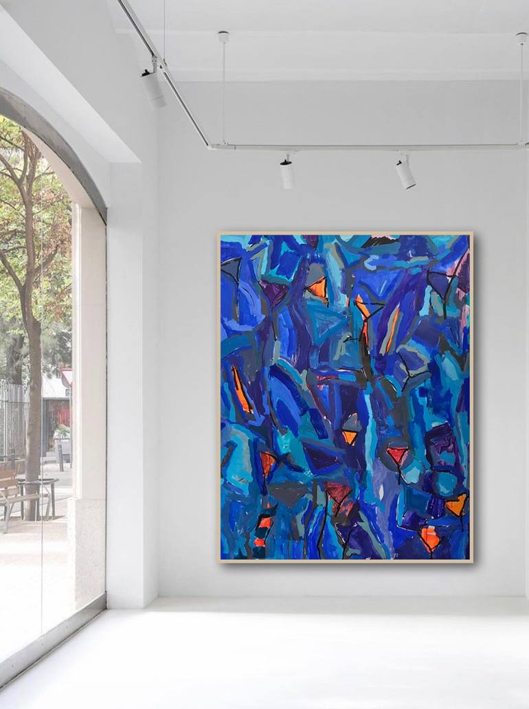 Original Abstract Painting by Per Anders