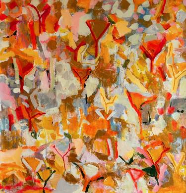Original Abstract Expressionism Abstract Paintings by Per Anders