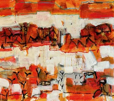 Print of Abstract Expressionism Landscape Paintings by Per Anders