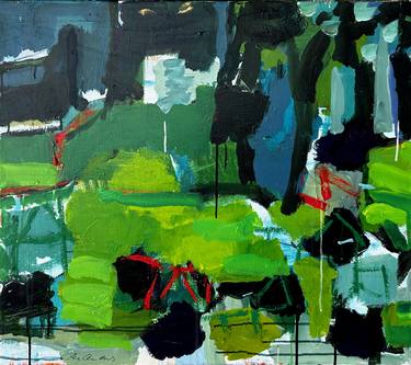 Original Abstract Expressionism Landscape Paintings by Per Anders