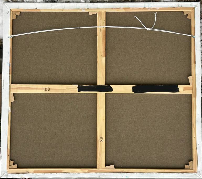 Original Abstract Expressionism Abstract Painting by Per Anders