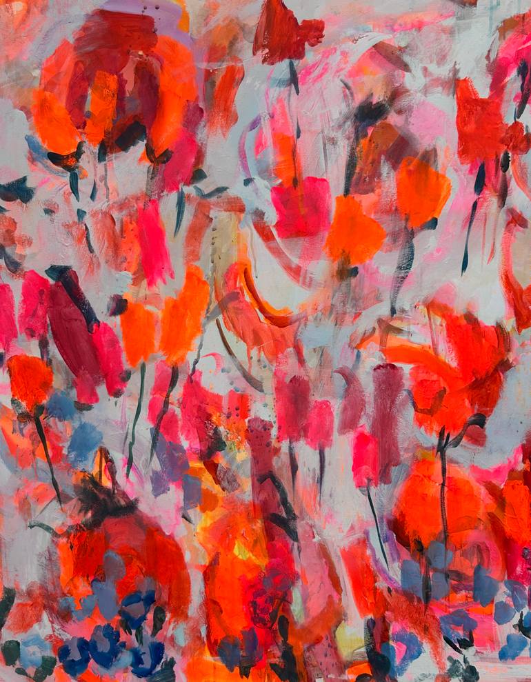 Original Abstract Expressionism Abstract Painting by Per Anders