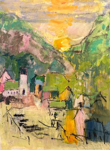 Original Impressionism Landscape Paintings by Per Anders