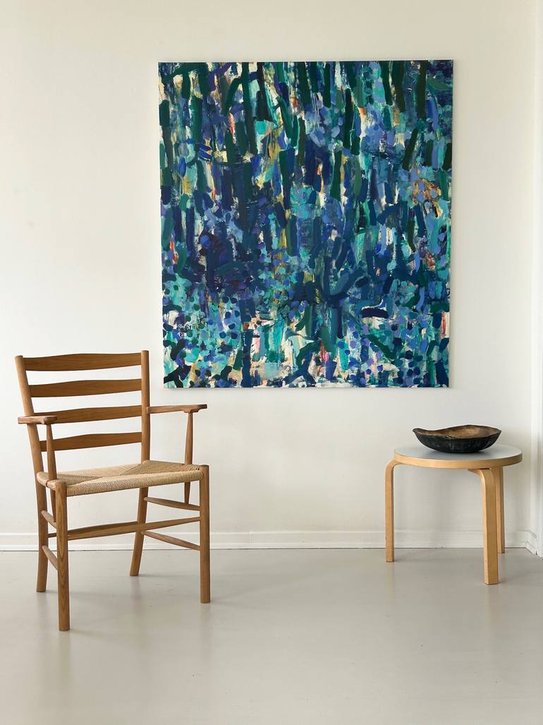 Original Abstract Expressionism Abstract Painting by Per Anders