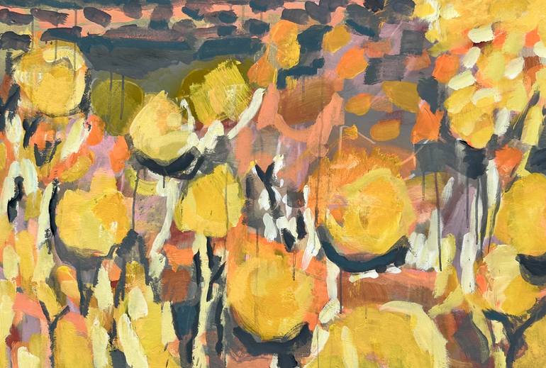 Original Abstract Expressionism Abstract Painting by Per Anders