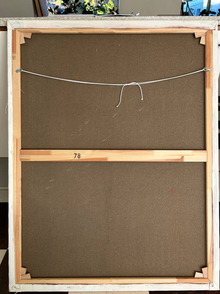 Original Abstract Expressionism Floral Painting by Per Anders