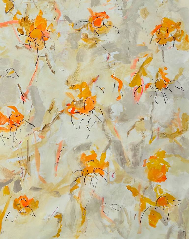 Original Abstract Expressionism Abstract Painting by Per Anders