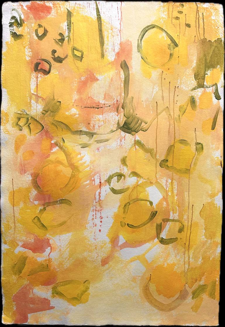 Original Abstract Expressionism Abstract Painting by Per Anders