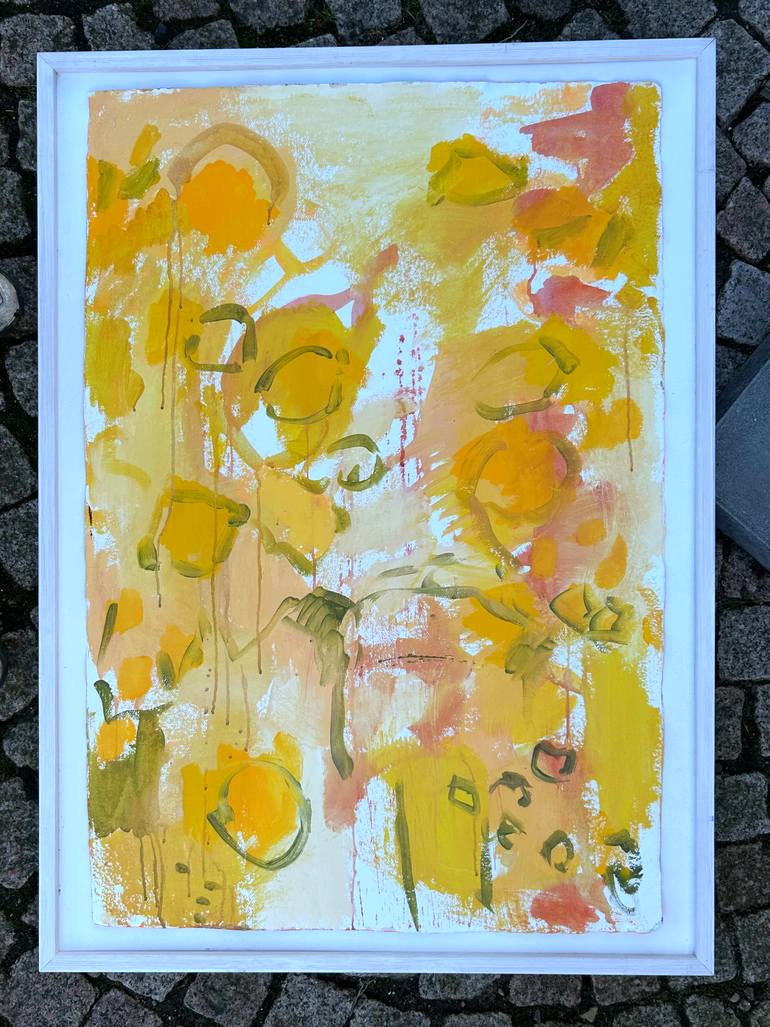 Original Abstract Expressionism Abstract Painting by Per Anders