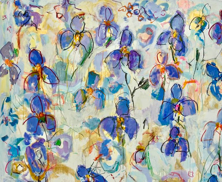 Original Abstract Expressionism Abstract Painting by Per Anders