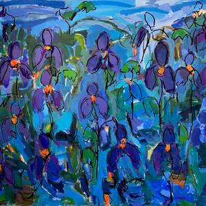 'Blue Garden For Lovers'