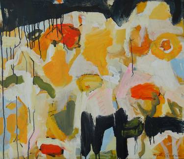 Print of Abstract Expressionism Abstract Paintings by Per Anders