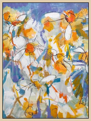 Saatchi Art Artist Per Anders; Painting, “’Ill give you a daisy a day, dear’ - basic sexual interaction!” #art