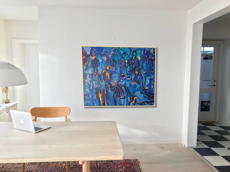 Original Abstract Painting by Per Anders