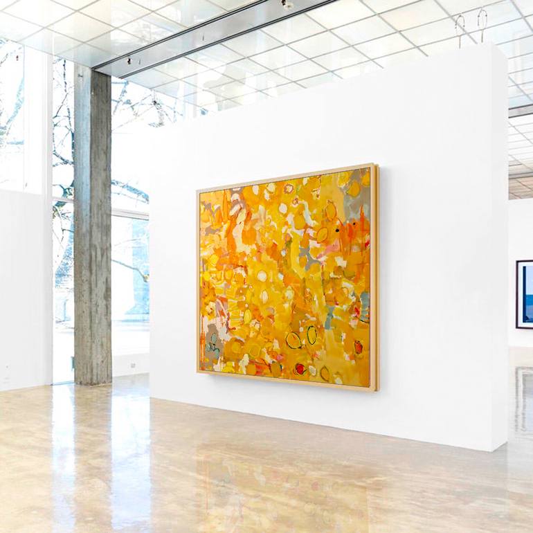 Original Abstract Expressionism Abstract Painting by Per Anders