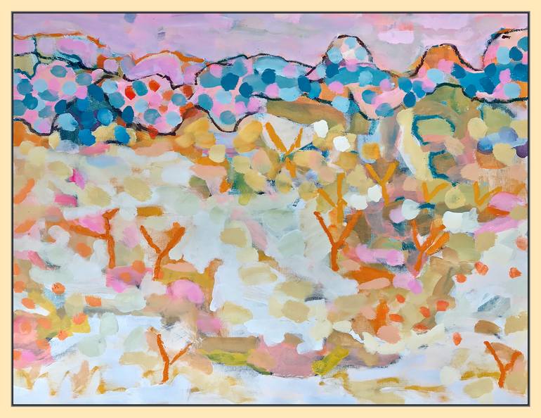 Original Abstract Expressionism Abstract Painting by Per Anders