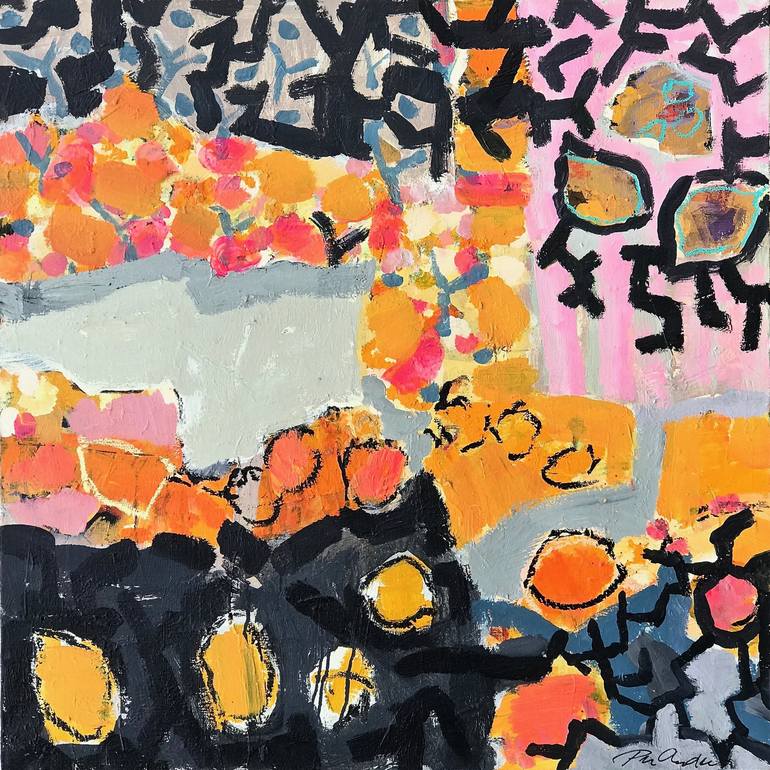 Print of Abstract Expressionism Abstract Paintings by Per Anders