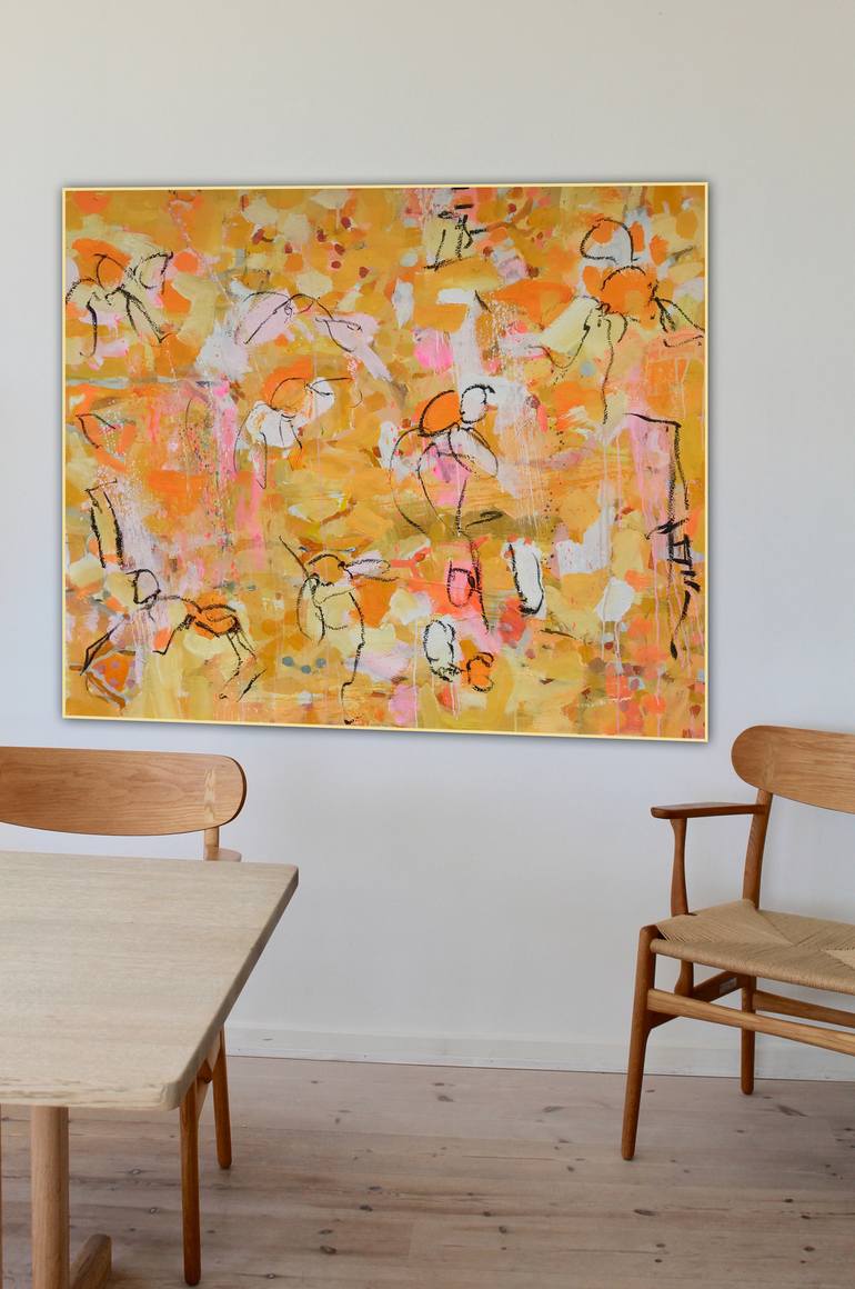 Original Abstract Painting by Per Anders