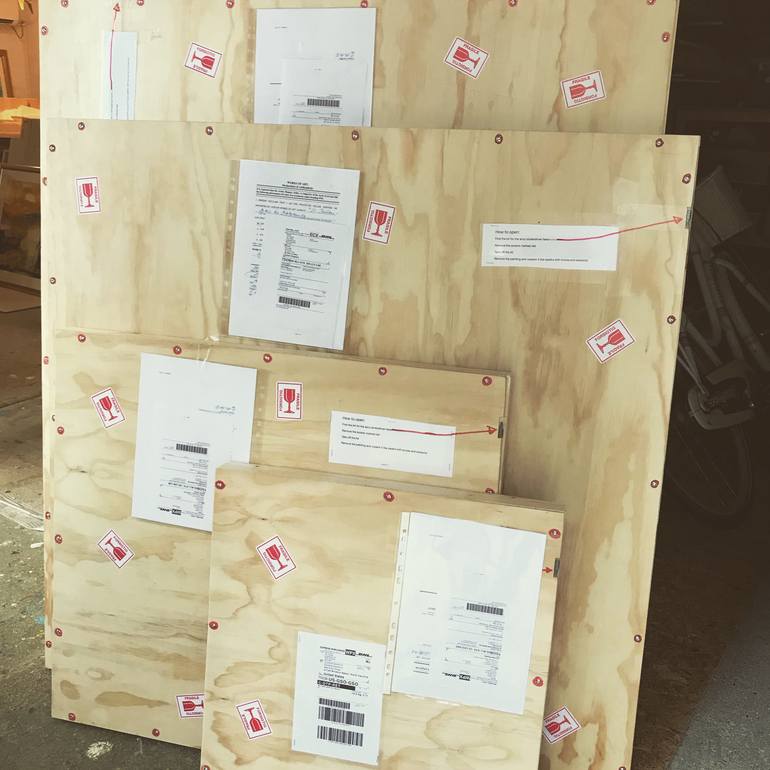 Original Abstract Expressionism Abstract Painting by Per Anders