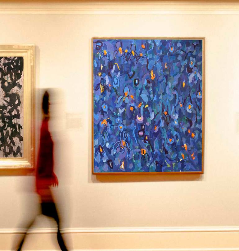 Original Abstract Expressionism Abstract Painting by Per Anders