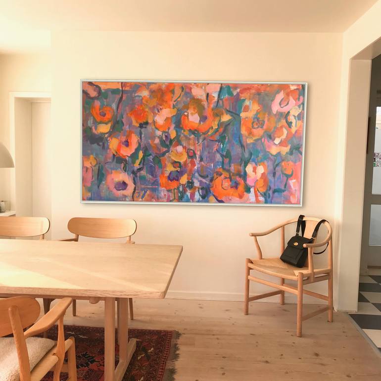 Original Abstract Expressionism Abstract Painting by Per Anders