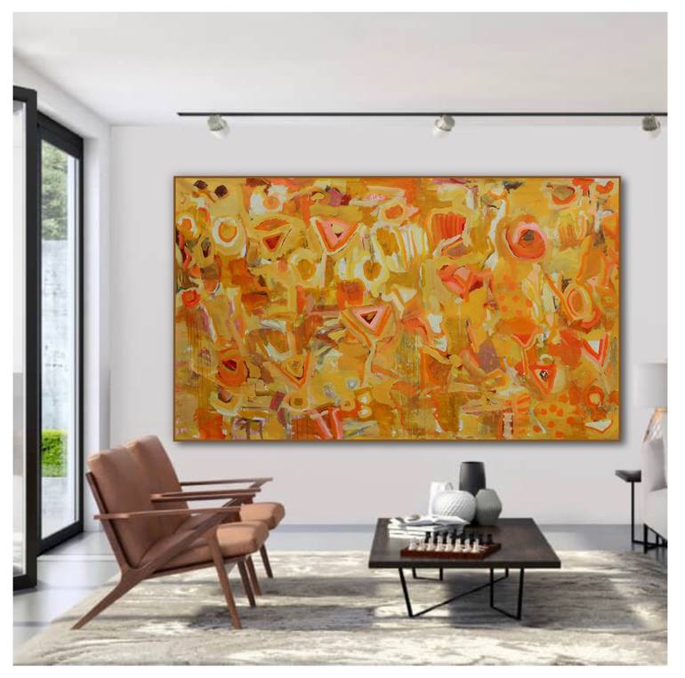 Original Abstract Painting by Per Anders