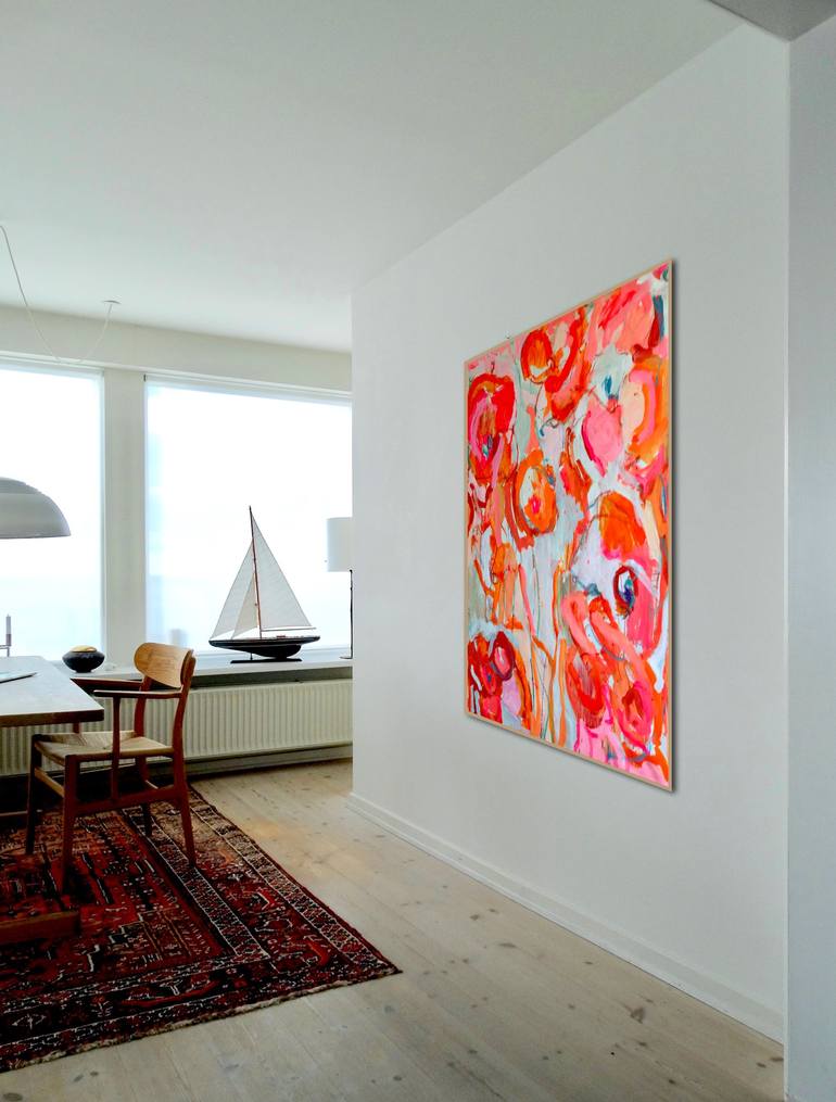 Original Abstract Painting by Per Anders