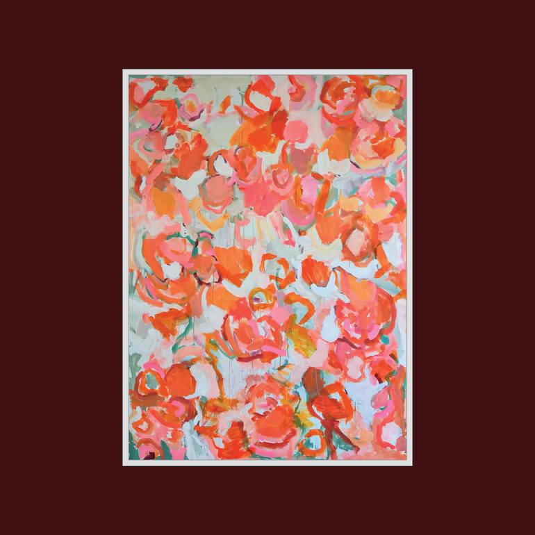 Original Abstract Expressionism Abstract Painting by Per Anders