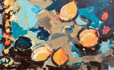 Print of Abstract Expressionism Still Life Paintings by Per Anders