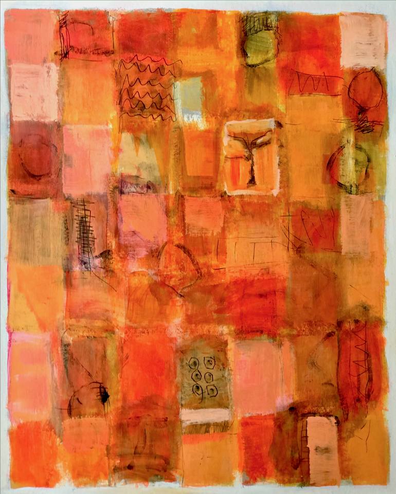 Original Abstract Expressionism Abstract Painting by Per Anders