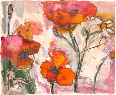 Print of Floral Paintings by Per Anders